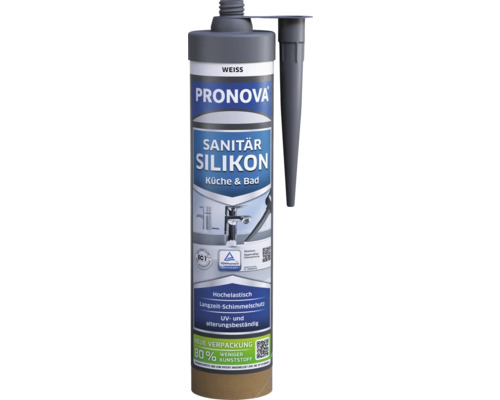 Silicone pour sanitaire PRONOVA ECO blanc 280 ml