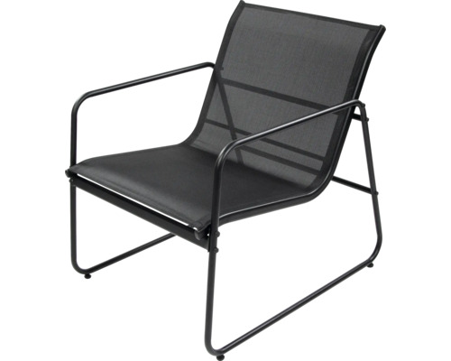 Fauteuil de salon avec revêtement en maille et accoudoirs