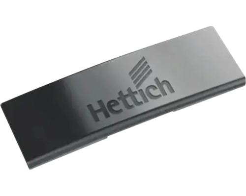 Capuchon pour bras de charnière Sensys noir 50 pièces Logo Hettich