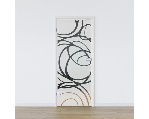 Porte vitrée Pertura Glera Mystic 02 834 x 2085 x 8 mm gauche pour ferrure Studio Office Porte vitrée Pertura Glera Mystic 02 834 x 2085 x 8 mm gauche pour ferrure Studio Office