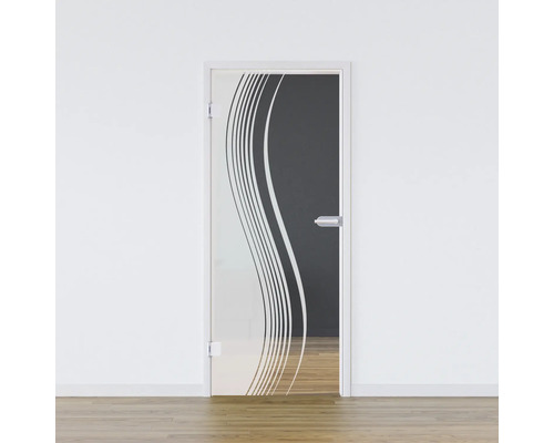 Porte vitrée Pertura Glera Reflect 01 834 x 2097 x 8 mm gauche pour ferrure Studio Office Porte vitrée Pertura Glera Reflect 01 834 x 2097 x 8 mm gauche pour ferrure Studio Office