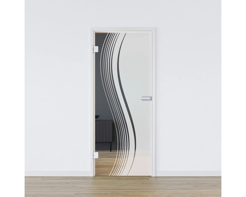 Porte vitrée Pertura Glera Reflect 02 959 x 2085 x 8 mm gauche pour ferrure Studio Office Porte vitrée Pertura Glera Reflect 02 959 x 2085 x 8 mm gauche pour ferrure Studio Office