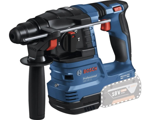 BOSCH Marteau perforateur 720W 2 Joules SDS + Tige de profondeur