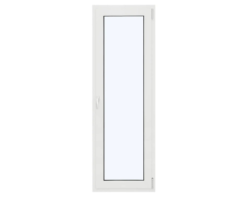 Fenêtre en aluminium ARON Ternum RAL 9016 blanc signalisation 1 vantail (oscillo-battant) 500x1300 mm tirant droit