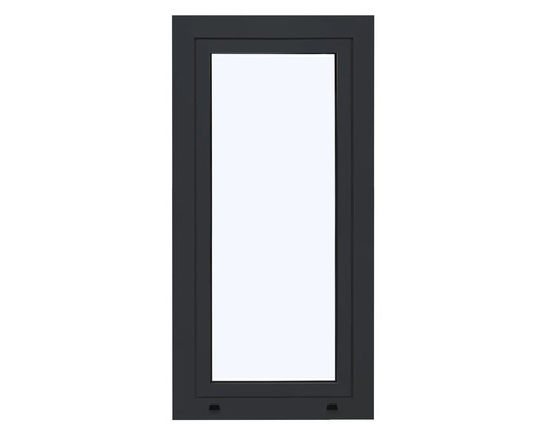 ARON Ternum Aluminiumfenster RAL 7016 anthrazitgrau 1 Flügelig (Dreh-Kipp) 600x1500 mm DIN Links ARON Ternum Aluminiumfenster RAL 7016 anthrazitgrau 1 Flügelig (Dreh-Kipp) 600x1500 mm DIN Links