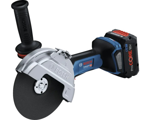 Rainureuse à batterie avec batterie et capot d''aspiration