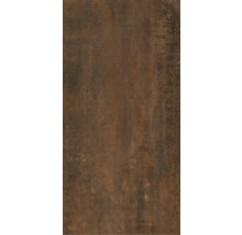 Carrelage brun foncé avec motif