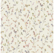 Papier peint à motif floral