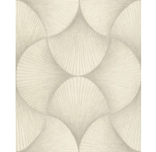 Papier peint avec motif floral graphique