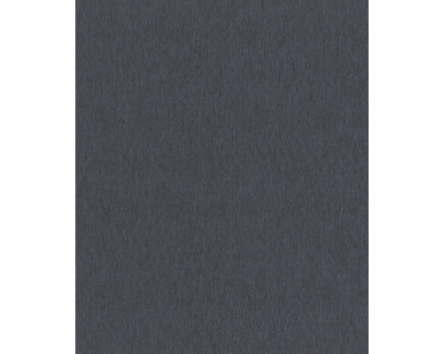 Papier peint intissé 608717 Sky Lounge Uni bleu nuit Papier peint avec texture textile