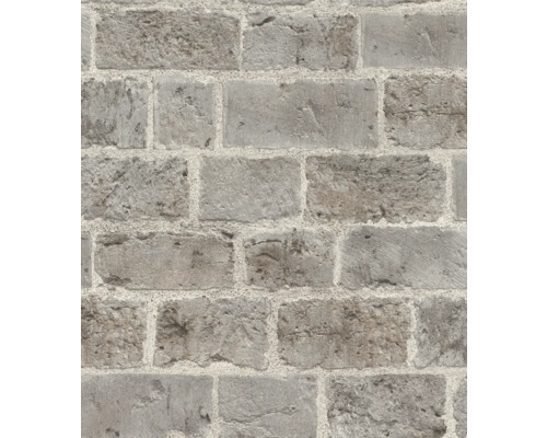 Papier peint intissé 865714 Symphony pierres gris Gros plan d''un papier peint à motif de briques