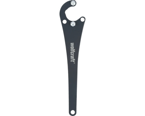 Logo Wolfcraft clé à ergot avec deux vis