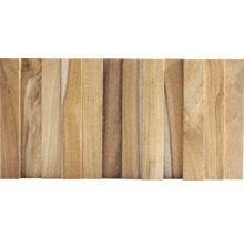 Panneau en bois de teck