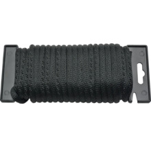 Corde en nylon noire sur rouleau