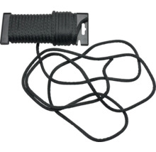Corde en polyester noire sur bobine