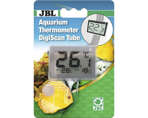 JBL Aquarium Thermomètre DS Tube pour tuyau d'aquarium