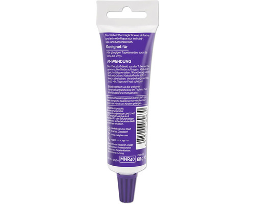 Tube de colle à papier peint pour réparer le papier peint