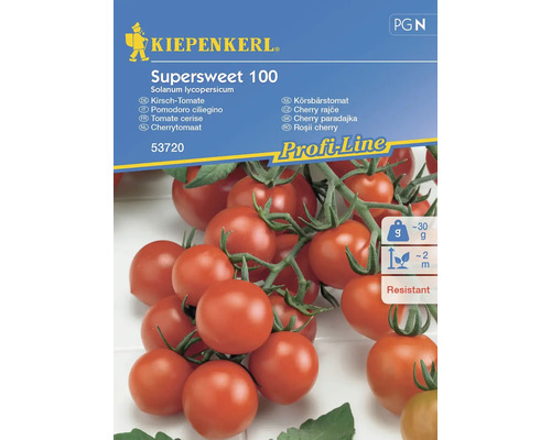 Tomates cerises 'Supersweet 100' F1 Kiepenkerl graines de légumes hybrides