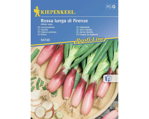 Lauchzwiebel Rossa Lunga di Firenze Kiepenkerl Samenfestes Saatgut Gemüsesamen Kiepenkerl Lauchzwiebel Rossa Lunga di Firenze Samenpackung