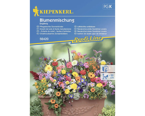 Mélange de fleurs Kiepenkerl 'Pflegeleichte Sonnenkinder'