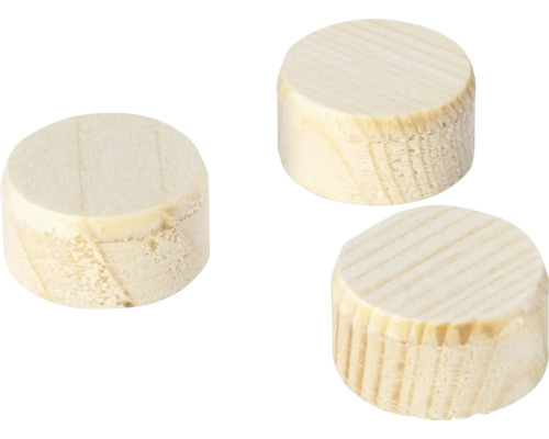 Plaquettes coniques Wolfcraft Ø 20 mm, lot de 40 Trois chevilles en bois