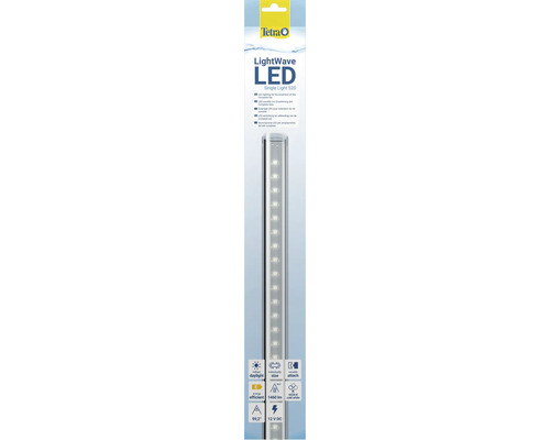 Éclairage d'aquarium Tetra LightWave Single Light 520 14,2 W longueur de 52 à 60 cm Tetra LightWave LED Single Light 520 pour aquariums