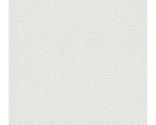 Vliestapete 39351-5 Famous Garden Uni meliert grau Weisse Tapete mit Textilstruktur