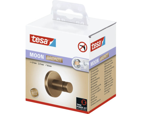 Tesa Moon Crochet porte-serviettes bronze en emballage