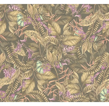 Papier peint à motif de plantes