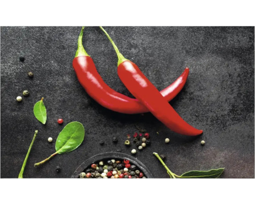 Crédence de cuisine mySpotti Profix Hot Chili piment 100 x 60 cm PX-10060-749-HB