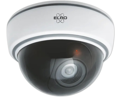 Elro Dummy-Dome-Kamera für den Innenbereich mit Blitzlicht CDD15F Überwachungskamera für den Innenbereich