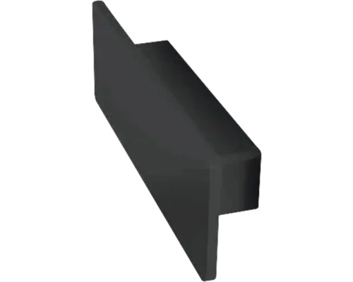 Wandpaneel mit Ablage Devo Lotos BxHxT 60x20x12 cm perfect touch schwarz matt