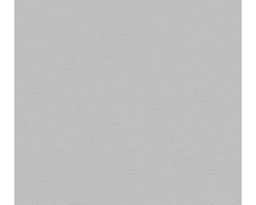 Papier peint intissé 37603-2 Natural Living uni gris Papier peint textile gris