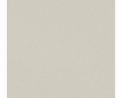 Papier peint intissé 37603-5 Natural Living uni gris beige Papier peint structuré