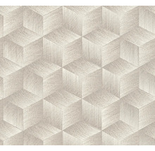 Tapete mit geometrischem Würfelmuster