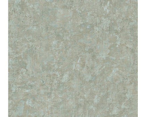 Papier peint intissé 38639-1 Natural Living uni crépi vert foncé Papier peint à motif structuré