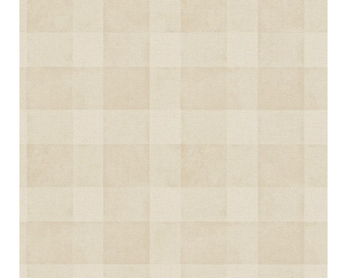 Vliestapete 38664-3 Natural Living Schachbrett beige