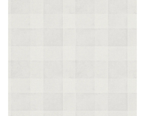 Papier peint intissé 38664-4 Natural Living damier gris