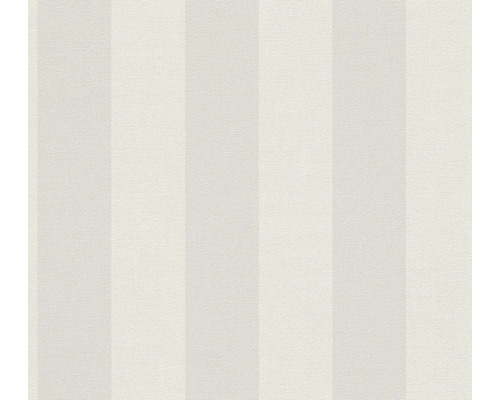 Papier peint intissé 38665-3 Natural Living rayures larges gris Papier peint à rayures