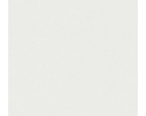 Papier peint intissé 38666-3 Natural Living uni gris clair Papier peint textile clair avec une structure légère