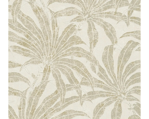 Papier peint intissé 39501-5 Jade 2 jungle beige Papier peint avec motif de plantes