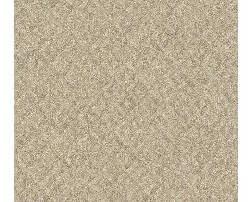 Papier peint intissé 39505-1 Jade 2 graphique beige Papier peint avec motif géométrique pour la décoration murale