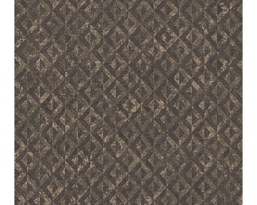 Papier peint intissé 39505-3 Jade 2 graphique or Papier peint avec motif géométrique en losanges