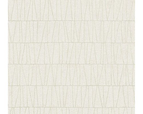 Papier peint intissé 39506-2 Jade 2 motif graphique crème Papier peint à motif géométrique