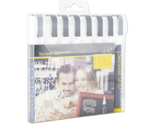 Paquet de marqueurs à craie Securit