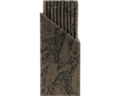 Porte-serviettes avec motif cachemire pour décoration de table