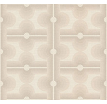 Grafisches Tapetenmuster mit Kreisen und Linien