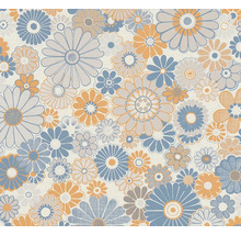 Blumentapete mit floralem Muster