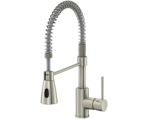 Küchenarmatur mit Spiralfeder