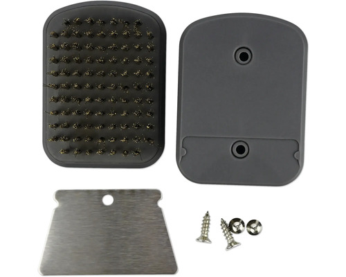 Grillbürste mit Reinigungszubehör